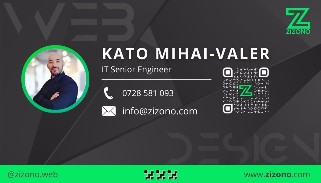 ZIZONO - Cărți de vizită- NFC - MOBILOCARD