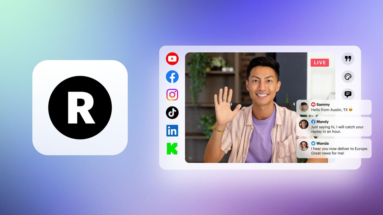 Restream Live Stream by ZIZONO